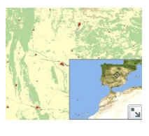 Mapa del interface visor sistema de informacion urbana